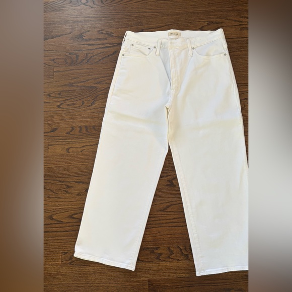 Madewell Cream Jeans - Picture 1 of 3